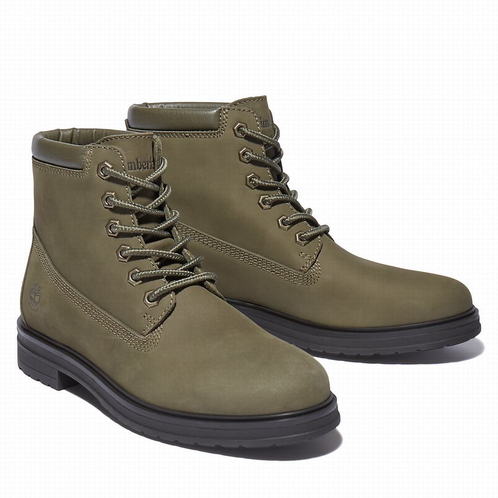 Timberland Hannover Hill 6 Inch Bot Kadın Koyu Yeşil | TR-5820Y
