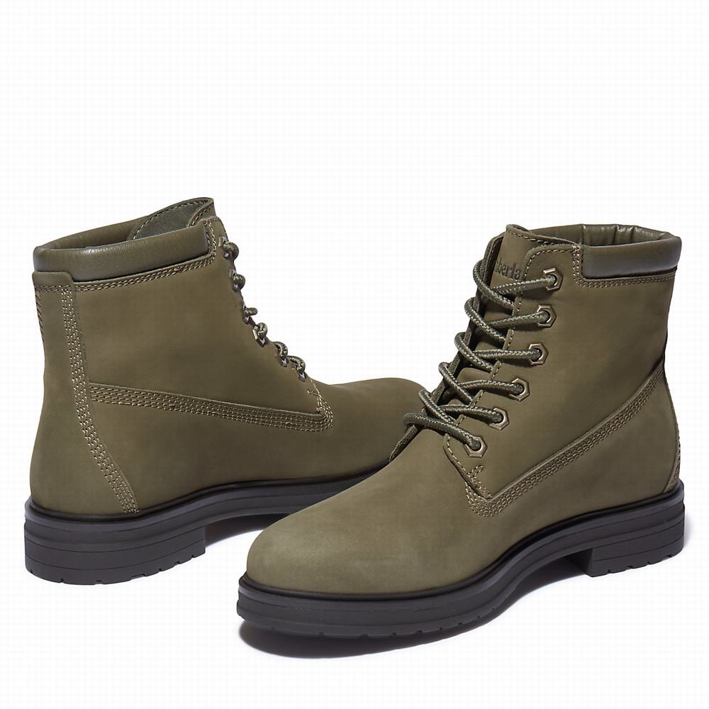 Timberland Hannover Hill 6 Inch Bot Kadın Koyu Yeşil | TR-5820Y