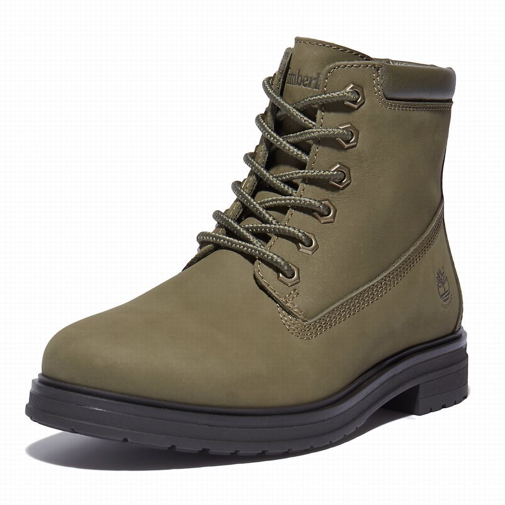 Timberland Hannover Hill 6 Inch Bot Kadın Koyu Yeşil | TR-5820Y