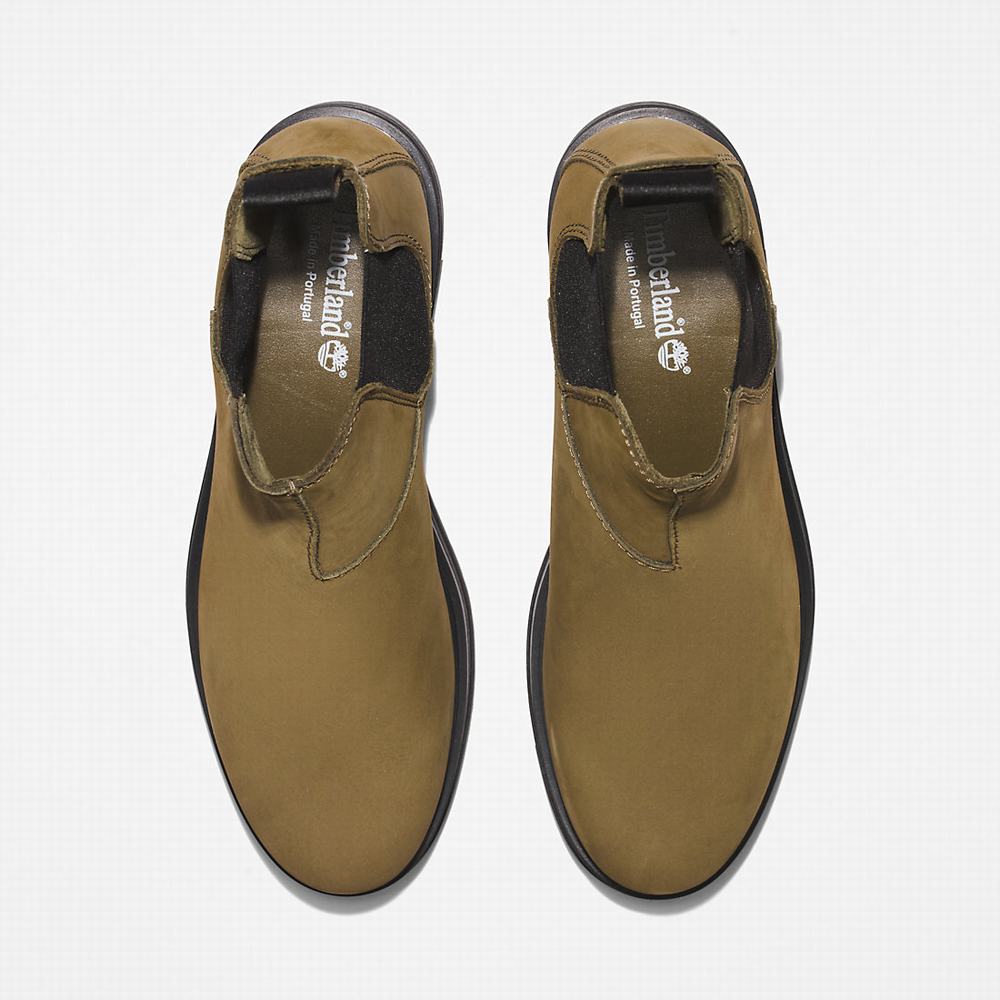Timberland Hannover Hill Chelsea Chelsea Bot Kadın Yeşil | TR-6781D