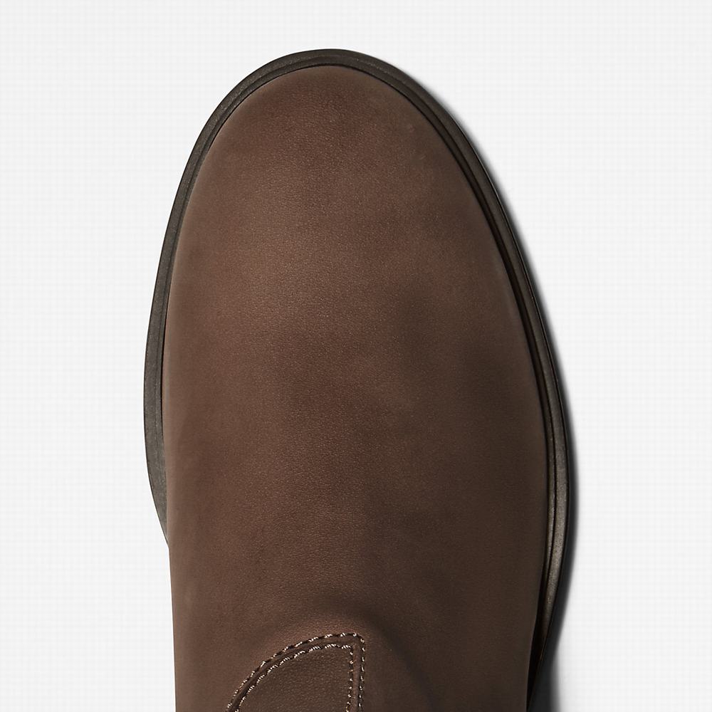 Timberland Hannover Hill Chelsea Chelsea Bot Kadın Koyu Kahverengi | TR-9083U