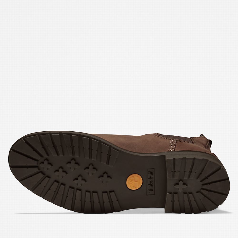 Timberland Hannover Hill Chelsea Chelsea Bot Kadın Koyu Kahverengi | TR-9083U