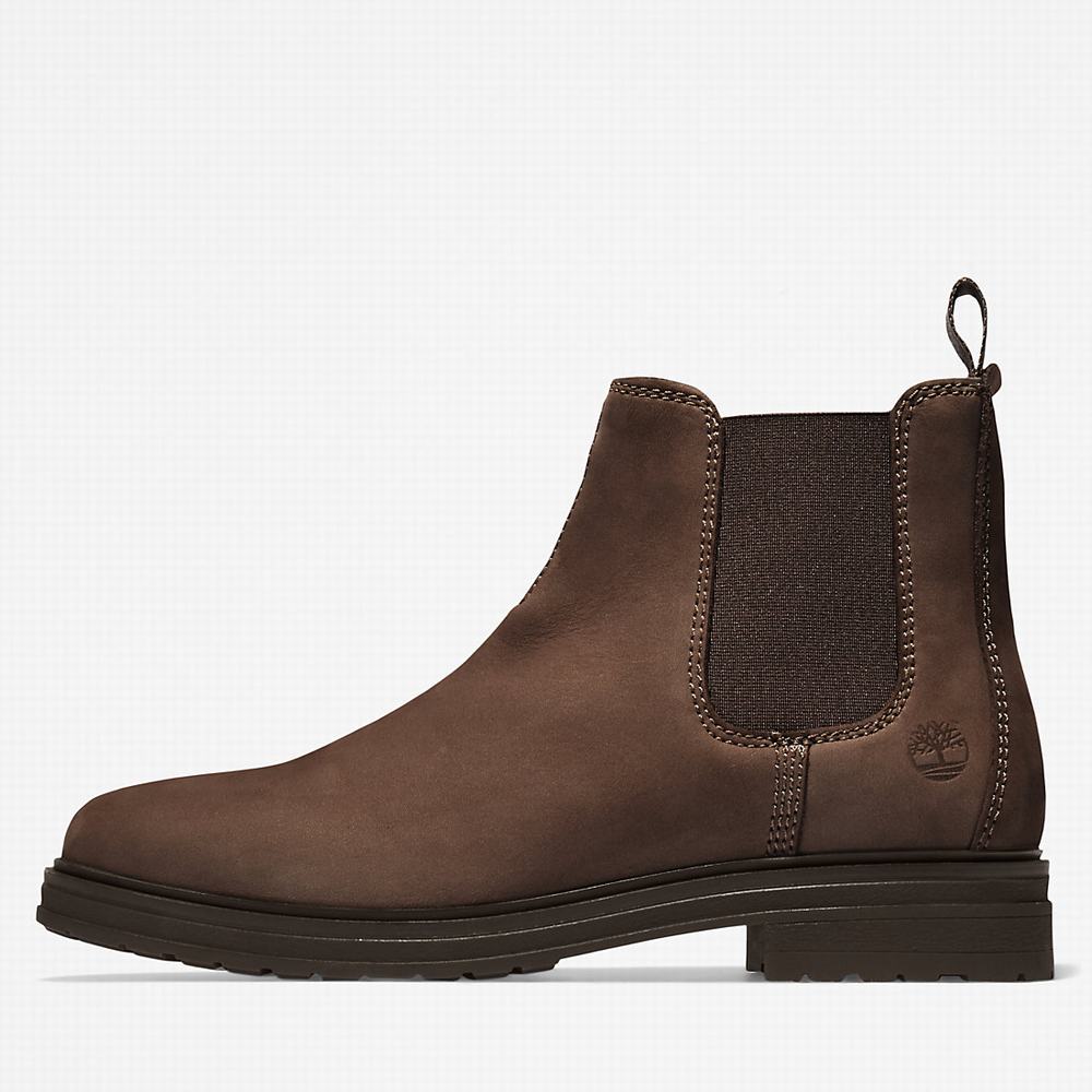 Timberland Hannover Hill Chelsea Chelsea Bot Kadın Koyu Kahverengi | TR-9083U