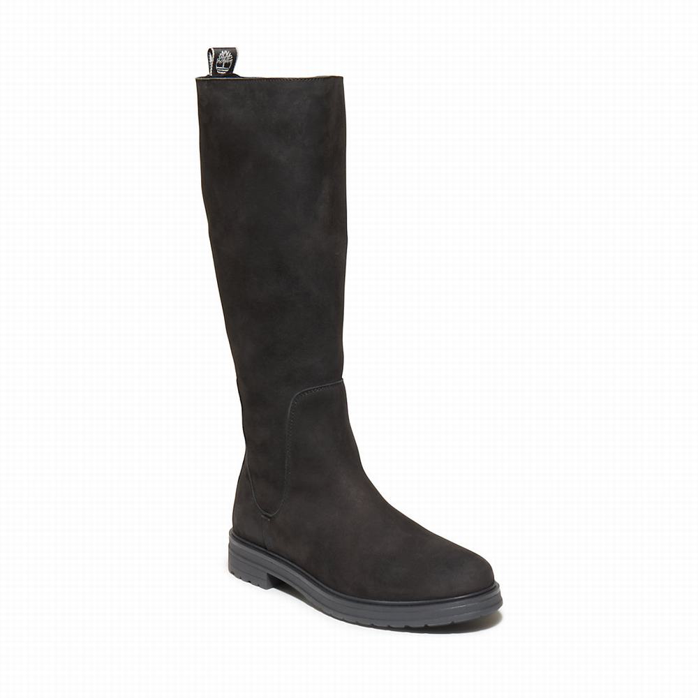 Timberland Hannover Hill Tall Çizme Kadın Siyah | TR-3147G