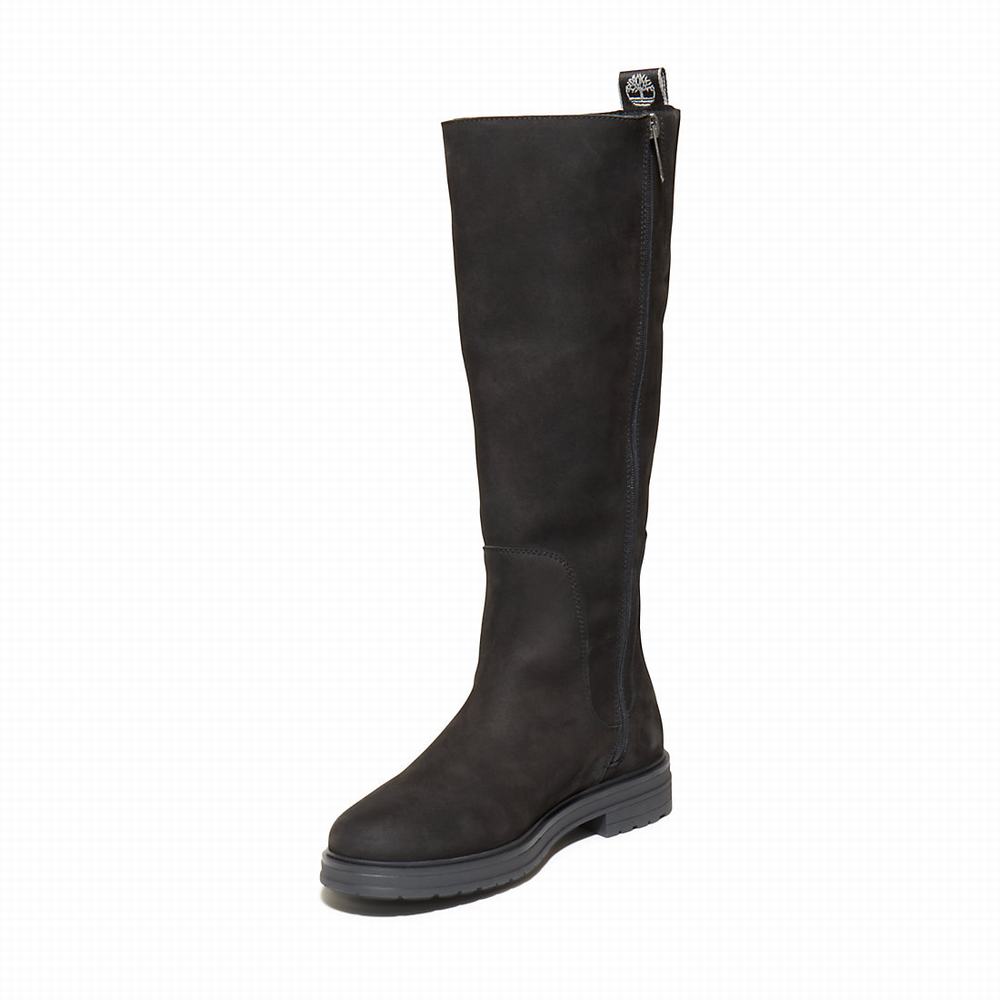 Timberland Hannover Hill Tall Çizme Kadın Siyah | TR-3147G