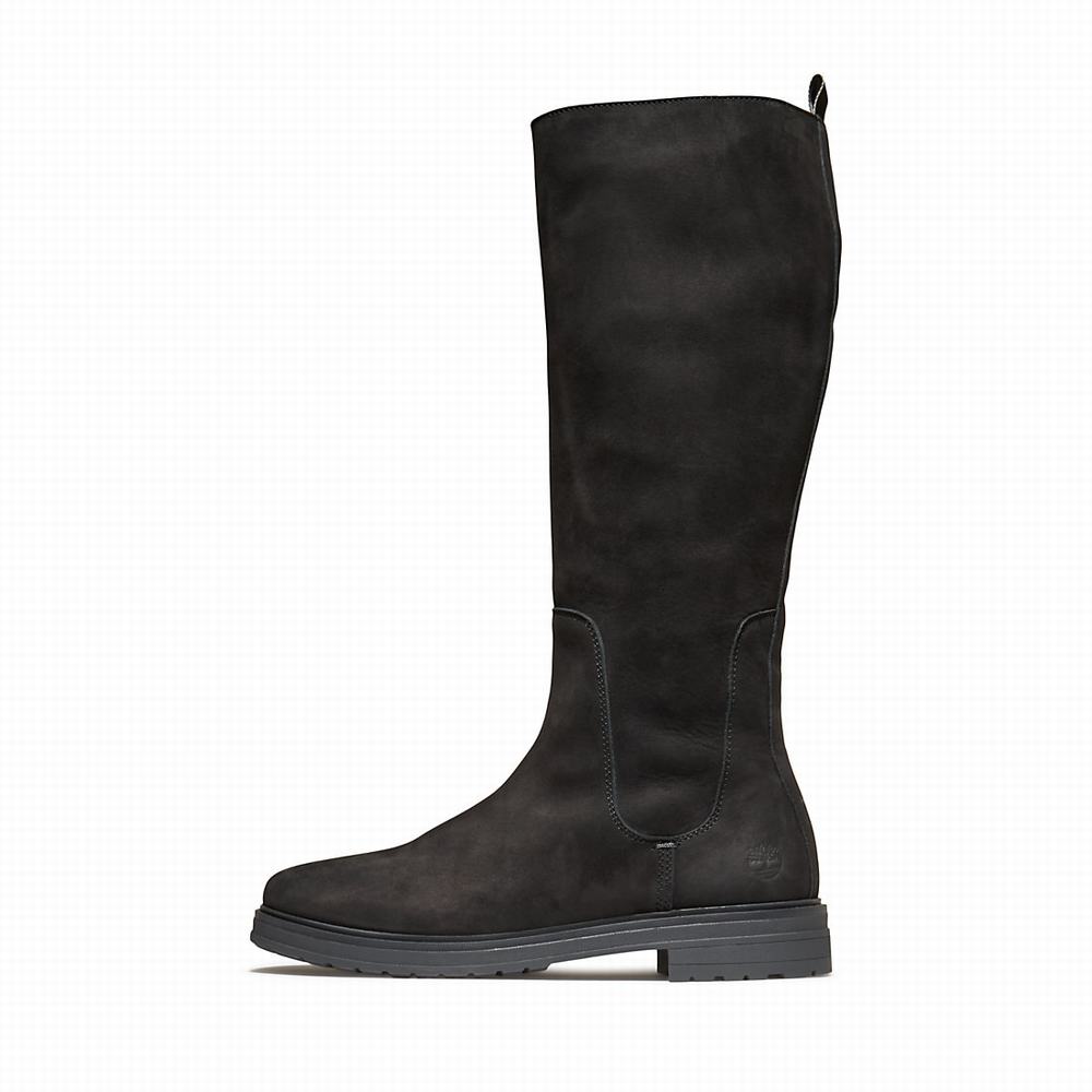 Timberland Hannover Hill Tall Çizme Kadın Siyah | TR-3147G