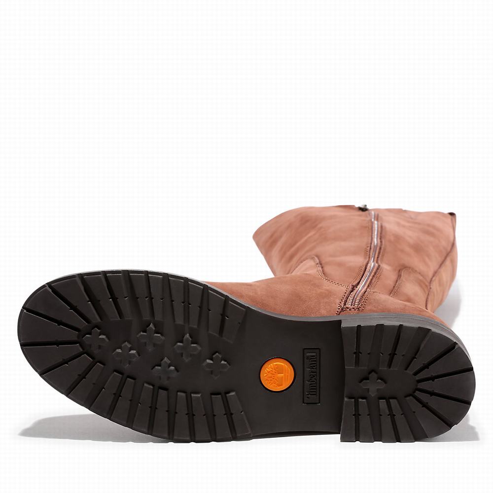 Timberland Hannover Hill Tall Çizme Kadın Kahverengi | TR-5743F