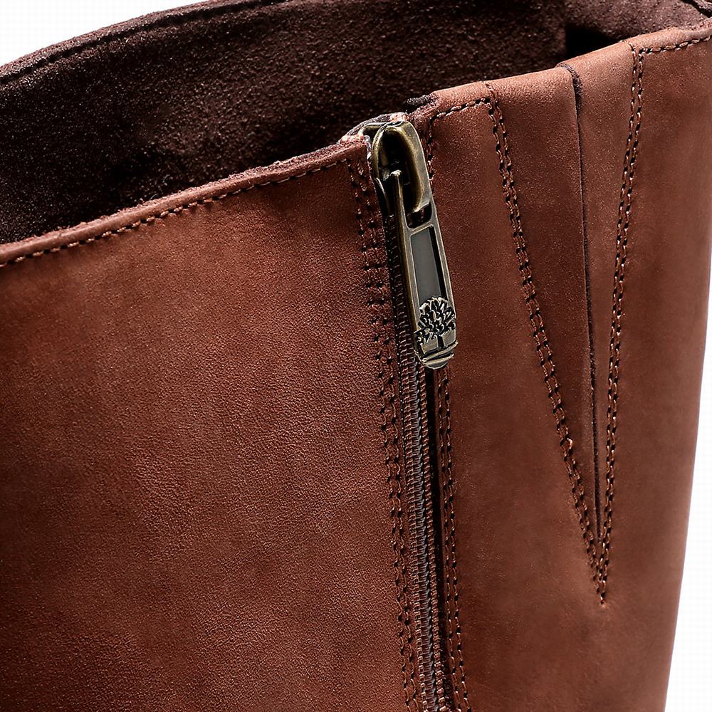 Timberland Hannover Hill Tall Çizme Kadın Kahverengi | TR-5743F