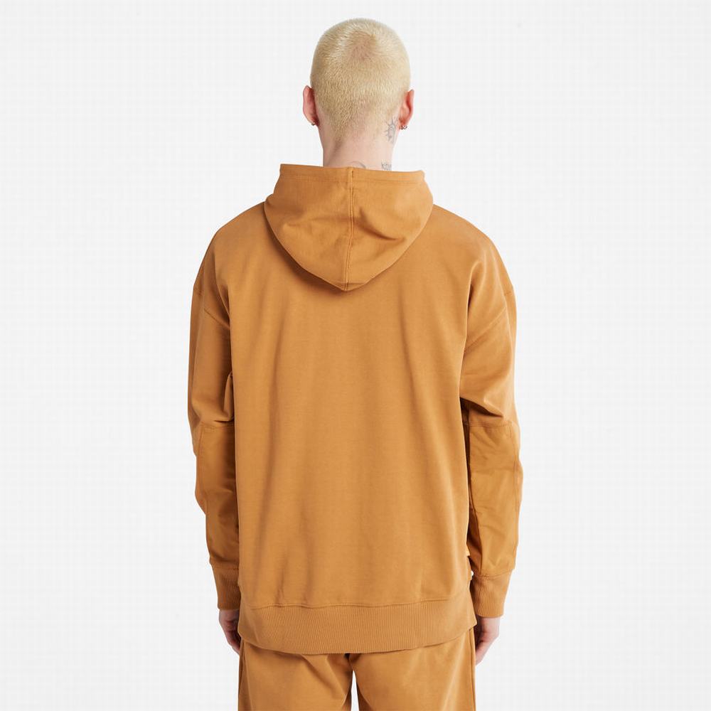 Timberland Heavyweight Kapüşonlu Sweatshirt Erkek Açık Kahverengi | TR-9108Q
