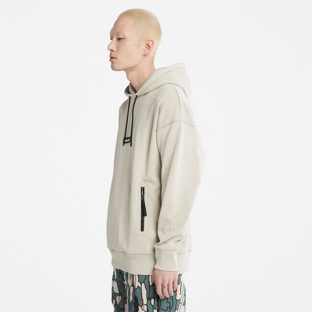 Timberland Heavyweight Kapüşonlu Sweatshirt Erkek Açık Gri | TR-9314W