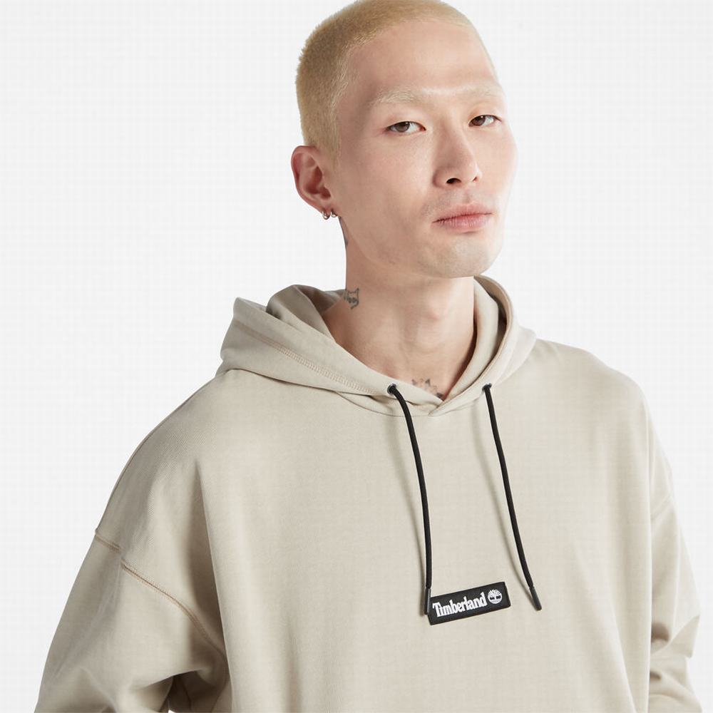 Timberland Heavyweight Kapüşonlu Sweatshirt Erkek Açık Gri | TR-9314W