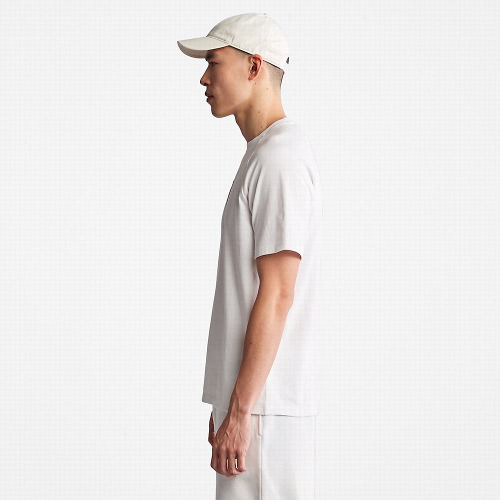 Timberland Heavyweight Logo Tişört Erkek Beyaz | TR-6981K
