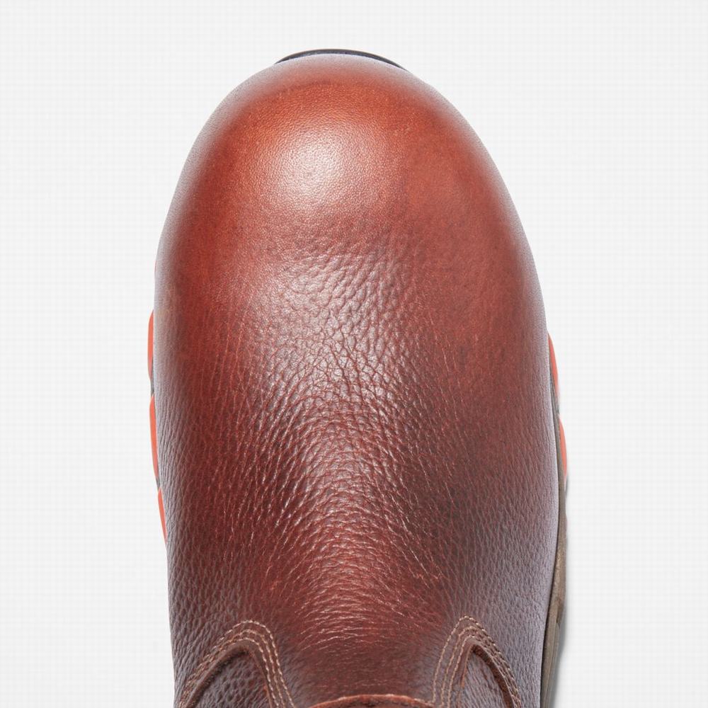 Timberland Hypercharge Pull On Composite Burunlu Waterproof Iş Botu Erkek Kahverengi | TR-0456S