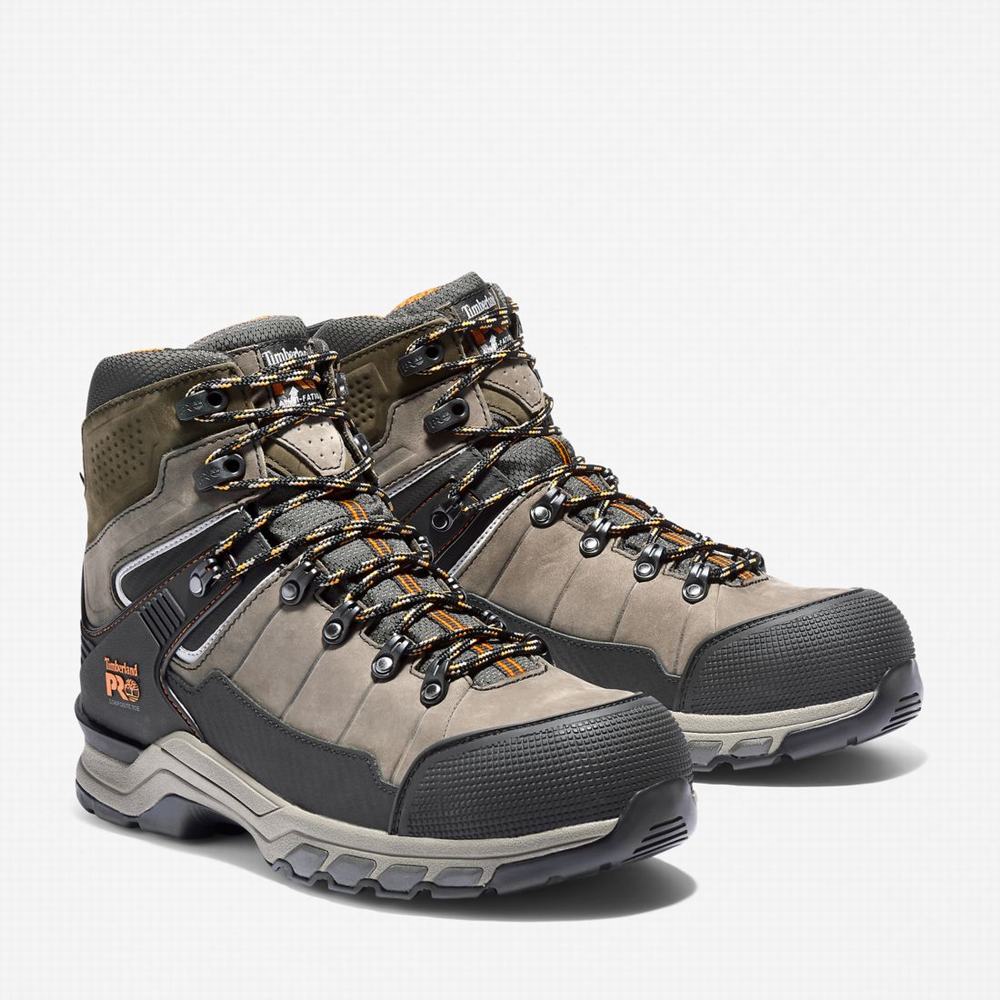 Timberland Hypercharge TRD Composite Burunlu Waterproof Iş Botu Erkek Kahverengi | TR-3924Y