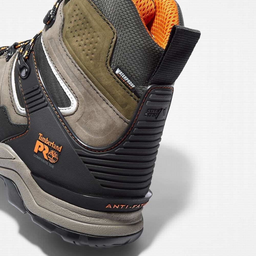 Timberland Hypercharge TRD Composite Burunlu Waterproof Iş Botu Erkek Kahverengi | TR-3924Y
