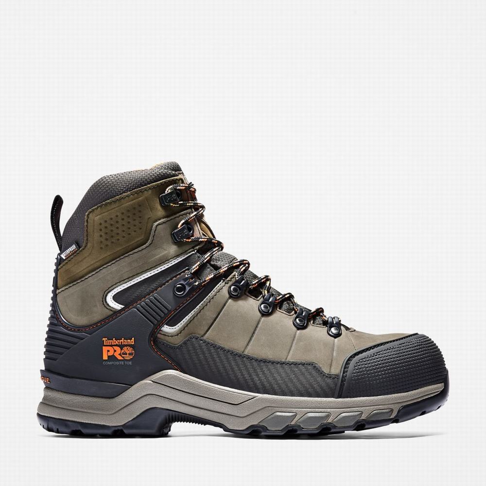 Timberland Hypercharge TRD Composite Burunlu Waterproof Iş Botu Erkek Kahverengi | TR-3924Y