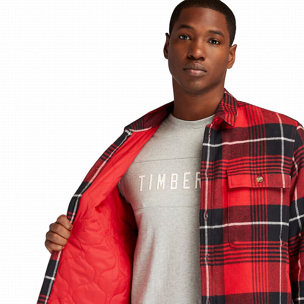 Timberland Insulated Buffalo Ceket Erkek Kırmızı | TR-9602D