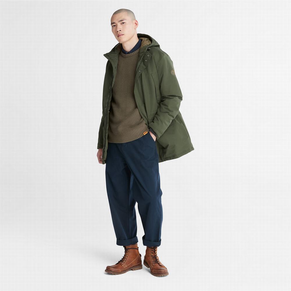 Timberland Insulated City Parka Ceketler Erkek Koyu Yeşil | TR-1956M