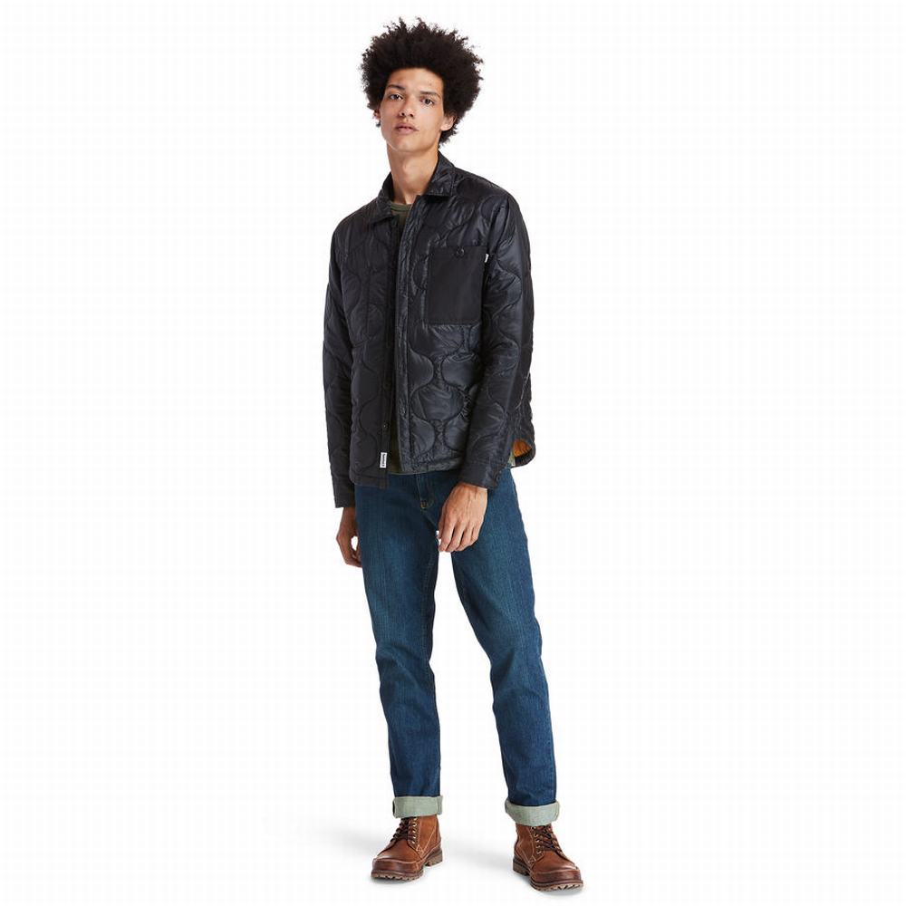 Timberland Insulated Overshirt Ceket Erkek Siyah | TR-3841R