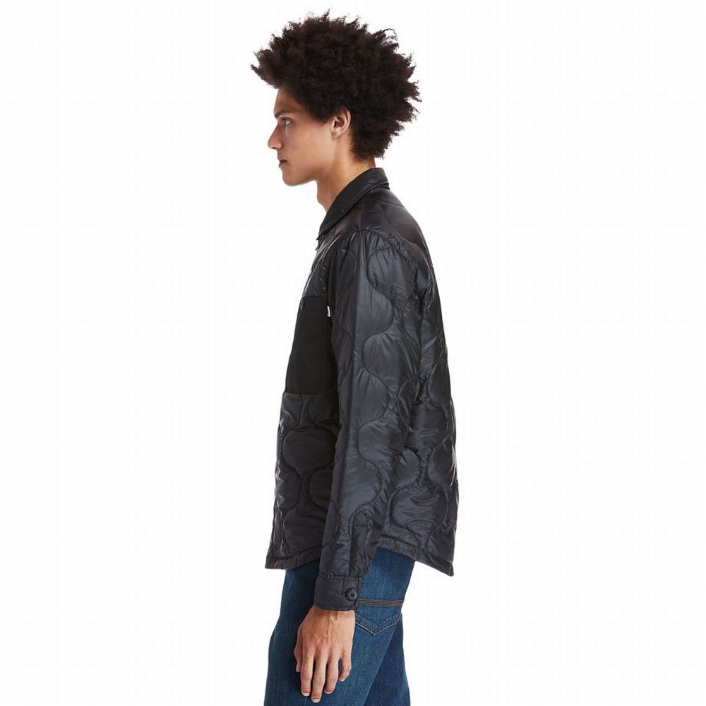 Timberland Insulated Overshirt Ceket Erkek Siyah | TR-3841R