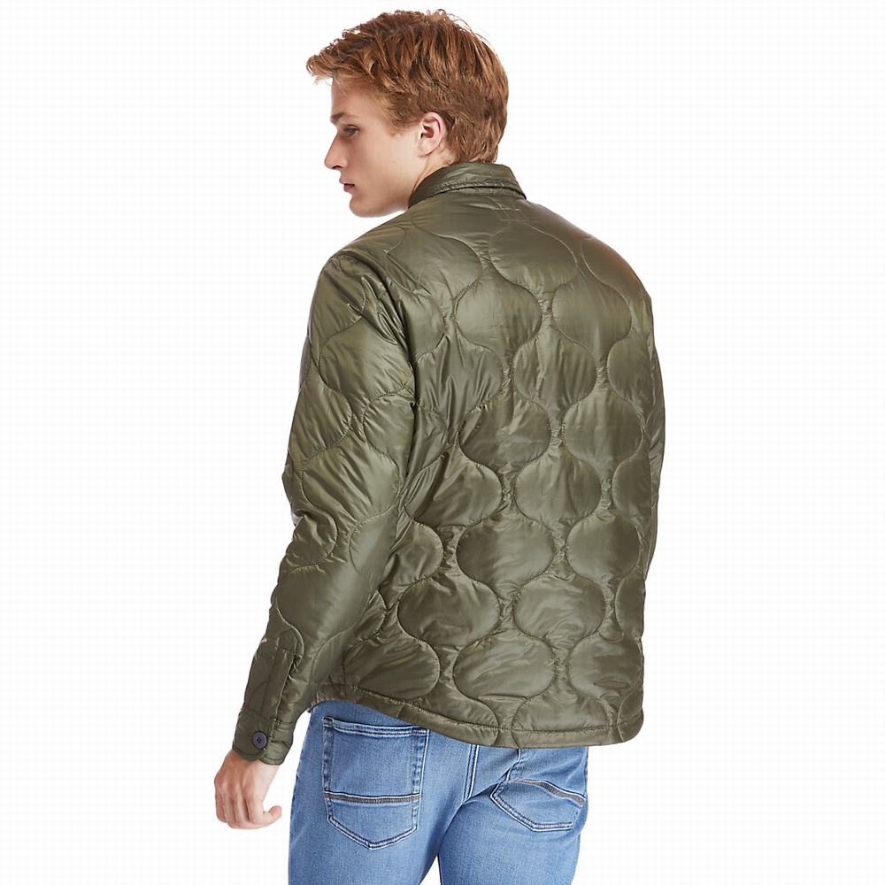 Timberland Insulated Overshirt Ceket Erkek Yeşil | TR-5936T