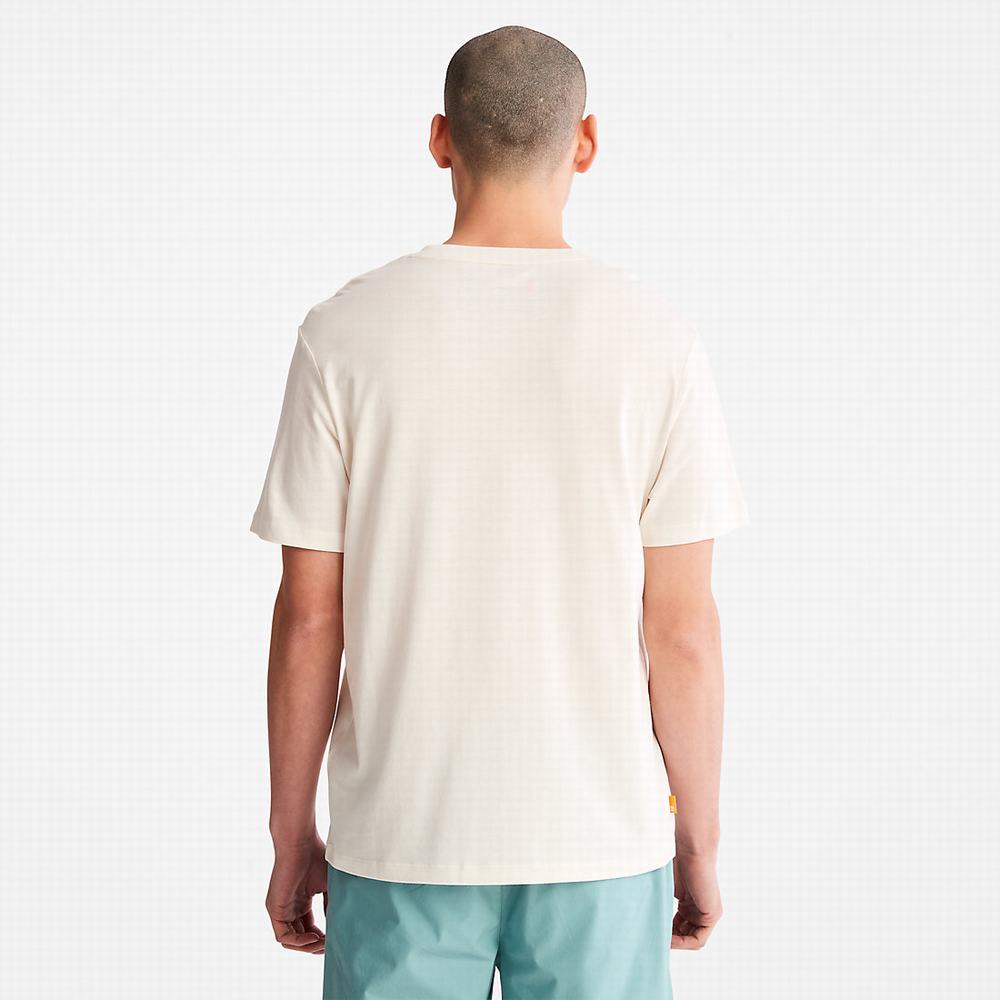 Timberland Interlock TimberFresh™ Tişört Erkek Beyaz | TR-6952T