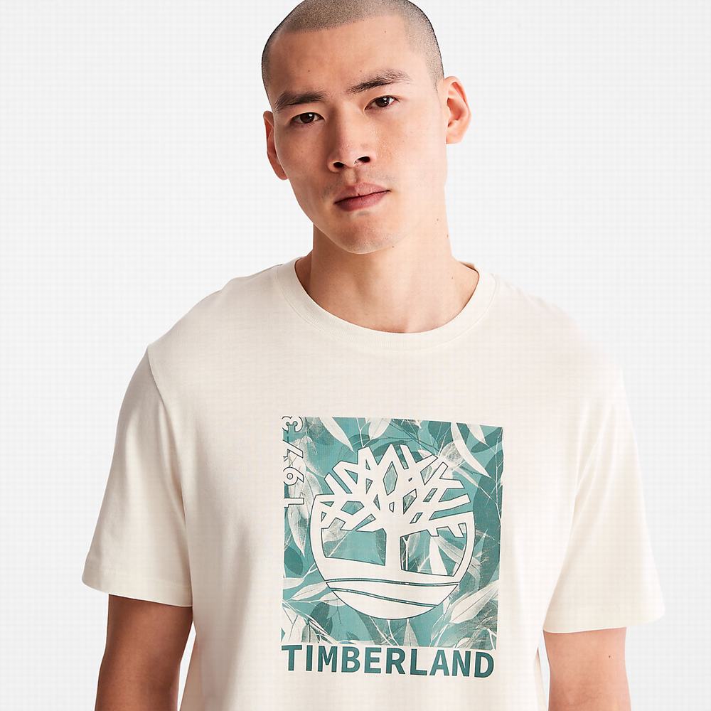 Timberland Interlock TimberFresh™ Tişört Erkek Beyaz | TR-6952T