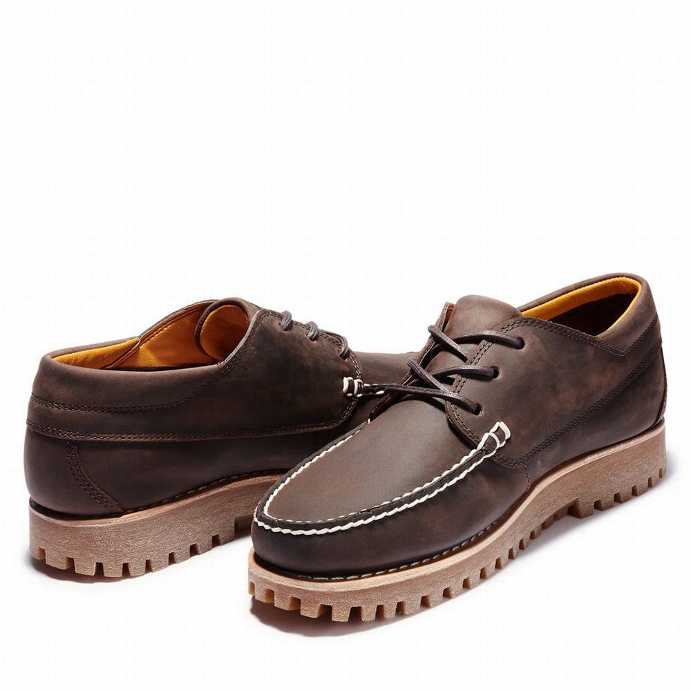Timberland Jackson's Landing Tekne Ayakkabısı Erkek Kahve | TR-3408R