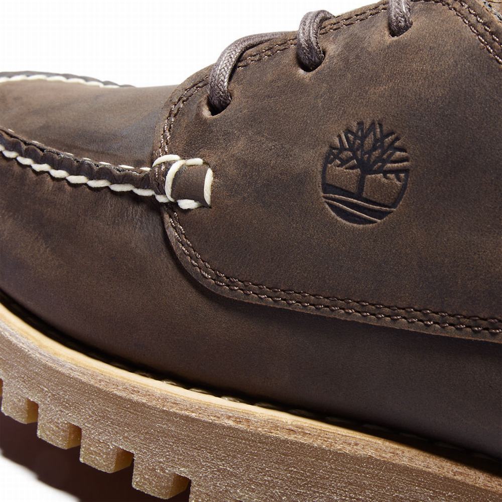 Timberland Jackson's Landing Tekne Ayakkabısı Erkek Kahve | TR-3408R