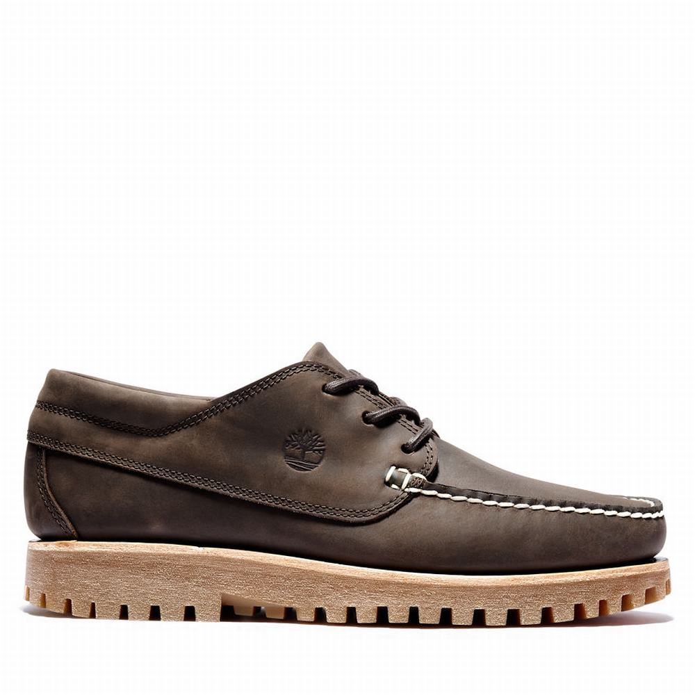 Timberland Jackson\'s Landing Tekne Ayakkabısı Erkek Kahve | TR-3408R