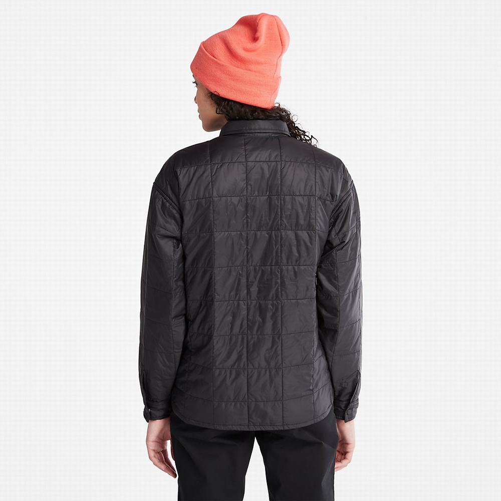 Timberland Kapitone Overshirt Ceket Kadın Siyah | TR-7386K