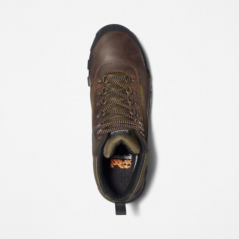 Timberland Keele Ridge Steel Burunlu Waterproof Iş Botu Erkek Kahverengi | TR-2184G