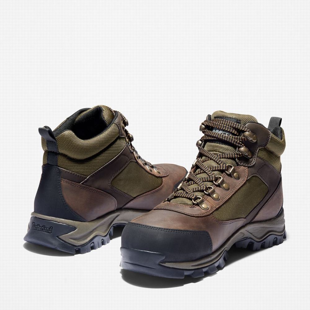 Timberland Keele Ridge Steel Burunlu Waterproof Iş Botu Erkek Kahverengi | TR-2184G