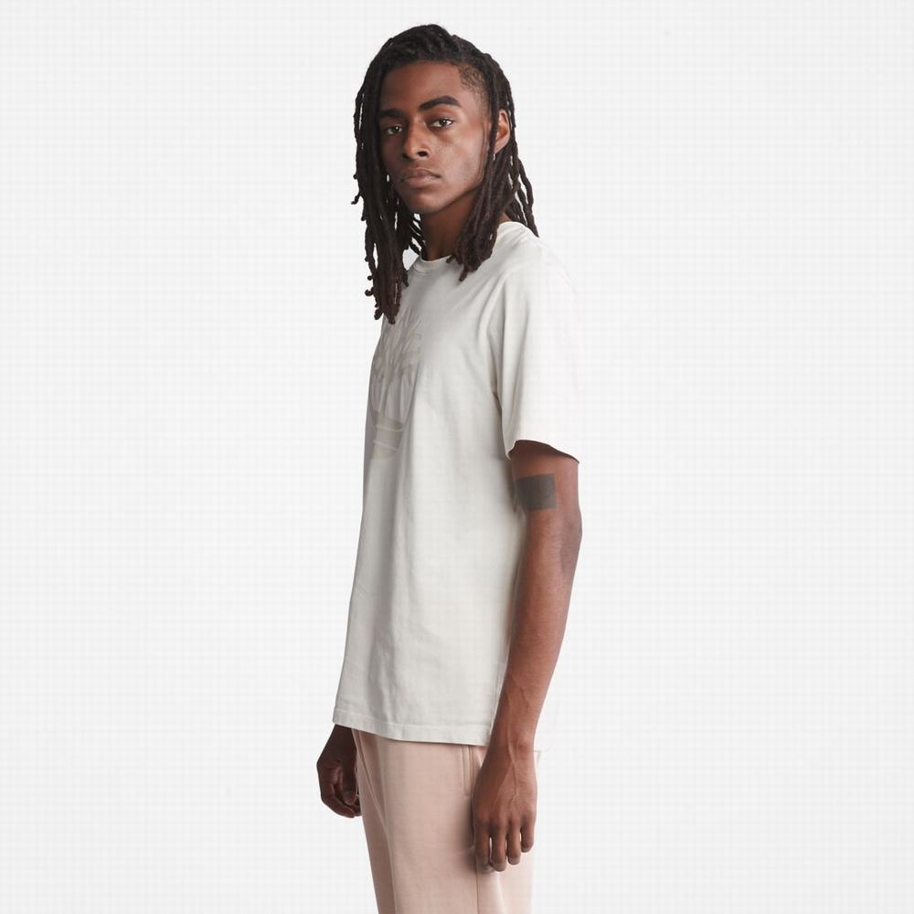 Timberland Kennebec River Tree-Logo Tee Tişört Erkek Beyaz | TR-6019W