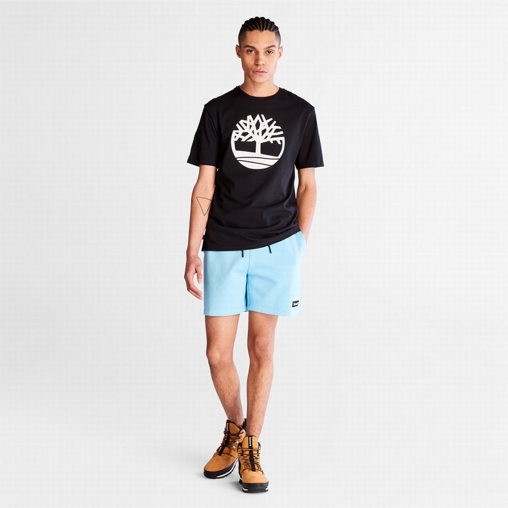 Timberland Kennebec River Tree Logo Tişört Erkek Siyah | TR-0794Y