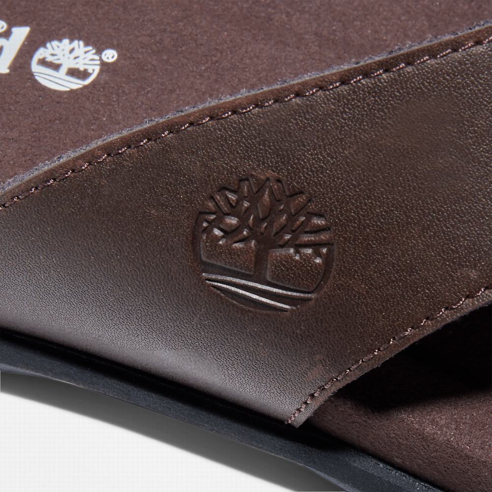Timberland Kesler Cove Burunlu-bar Sandalet Erkek Koyu Kahverengi | TR-4208G