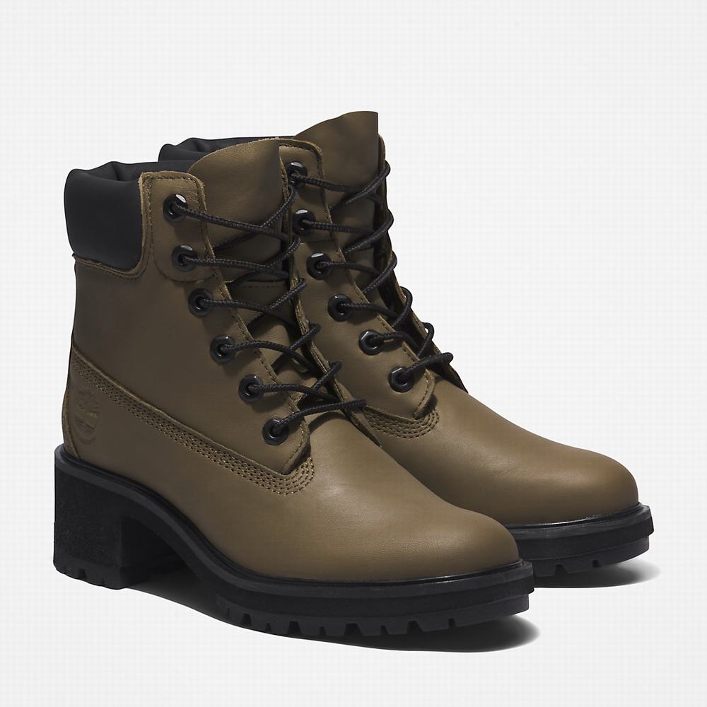 Timberland Kinsley 6 Inch Topuklu Bot Kadın Yeşil | TR-2815T