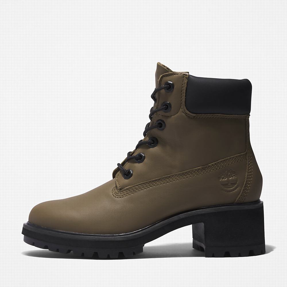 Timberland Kinsley 6 Inch Topuklu Bot Kadın Yeşil | TR-2815T
