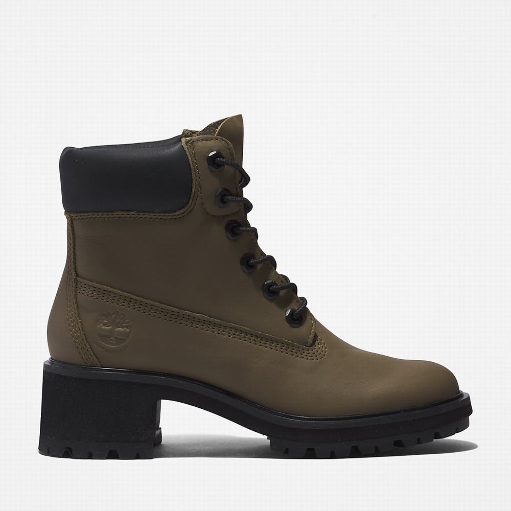 Timberland Kinsley 6 Inch Topuklu Bot Kadın Yeşil | TR-2815T
