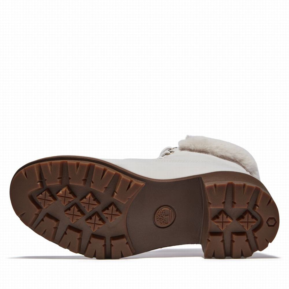 Timberland Kinsley 6-Inch Waterproof Bot Kadın Beyaz | TR-2619E