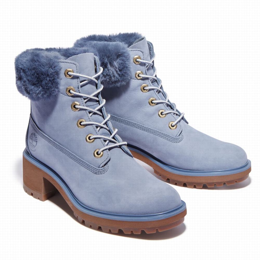 Timberland Kinsley 6-Inch Waterproof Bot Kadın Mavi Gri | TR-4537W