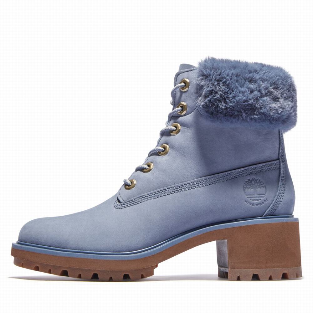 Timberland Kinsley 6-Inch Waterproof Bot Kadın Mavi Gri | TR-4537W