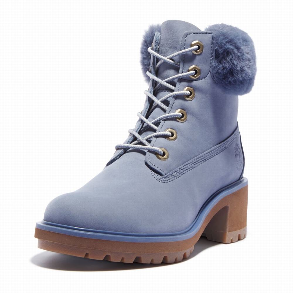 Timberland Kinsley 6-Inch Waterproof Bot Kadın Mavi Gri | TR-4537W
