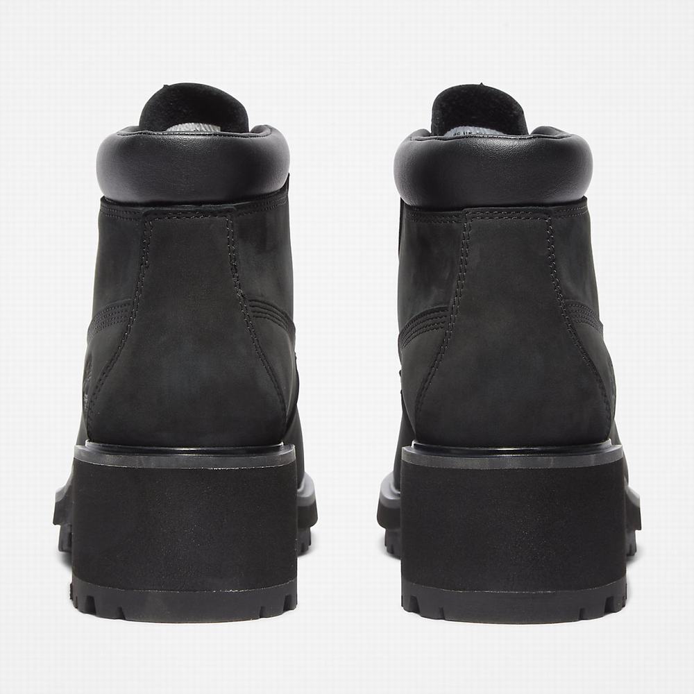 Timberland Kinsley Waterproof Ankle Bot Kadın Siyah | TR-4108M