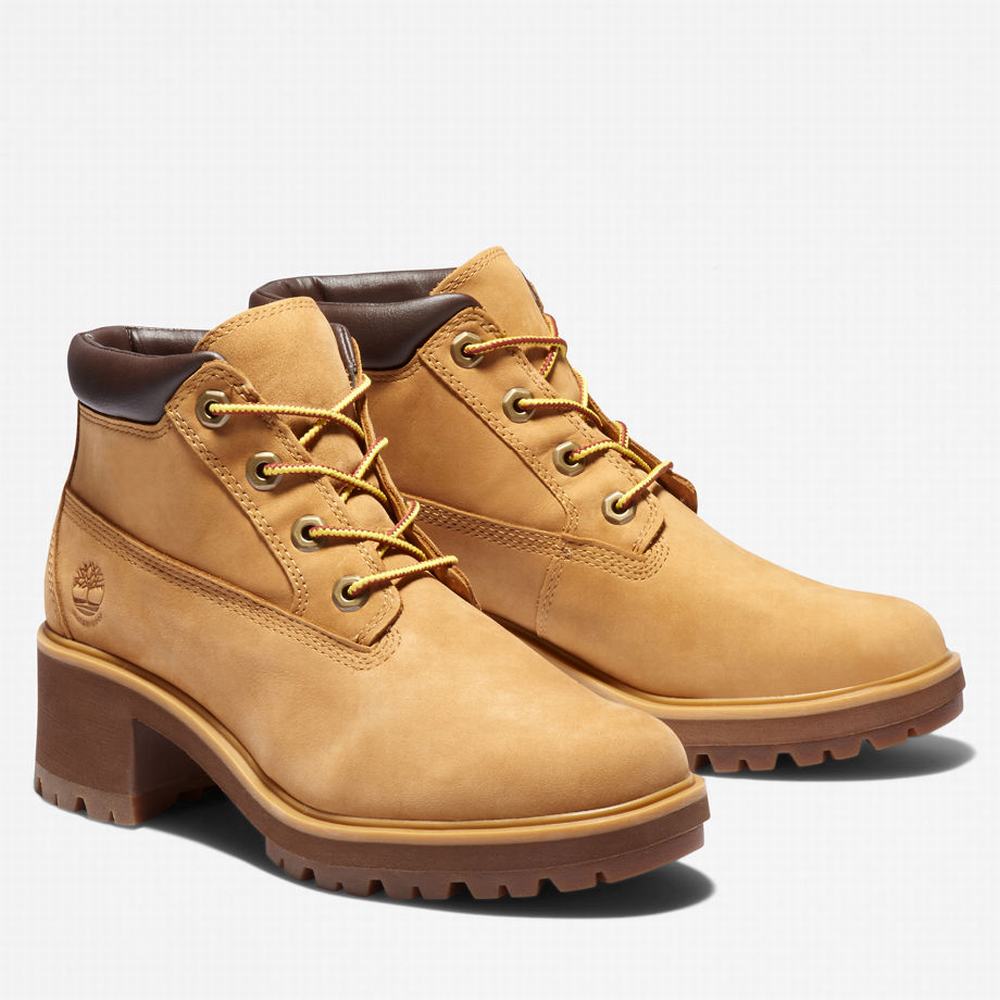 Timberland Kinsley Waterproof Chukkas Bot Kadın Sarı | TR-5247Q