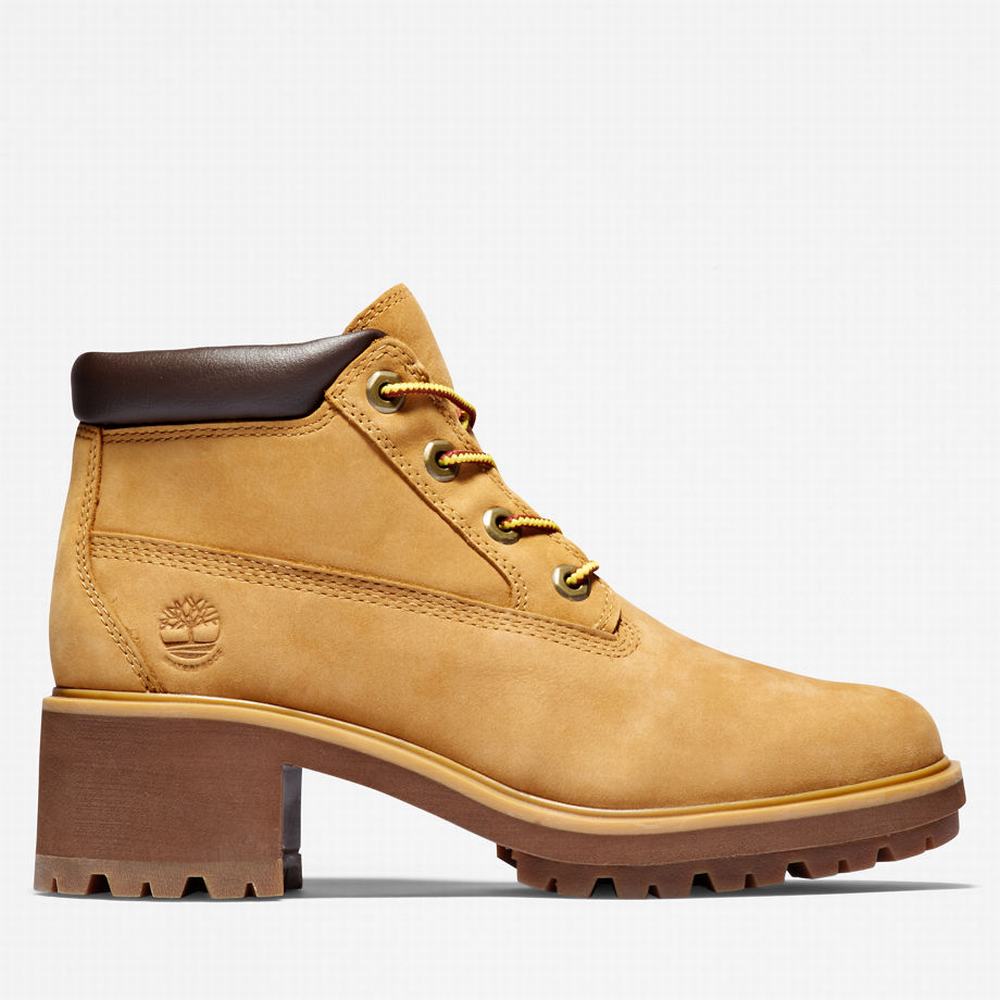 Timberland Kinsley Waterproof Chukkas Bot Kadın Sarı | TR-5247Q
