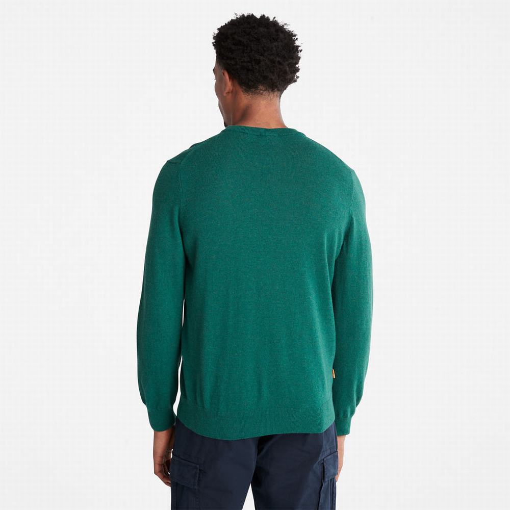 Timberland Knox River Crewneck Süveter Erkek Yeşil | TR-3795H