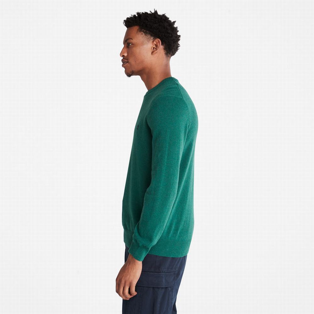 Timberland Knox River Crewneck Süveter Erkek Yeşil | TR-3795H