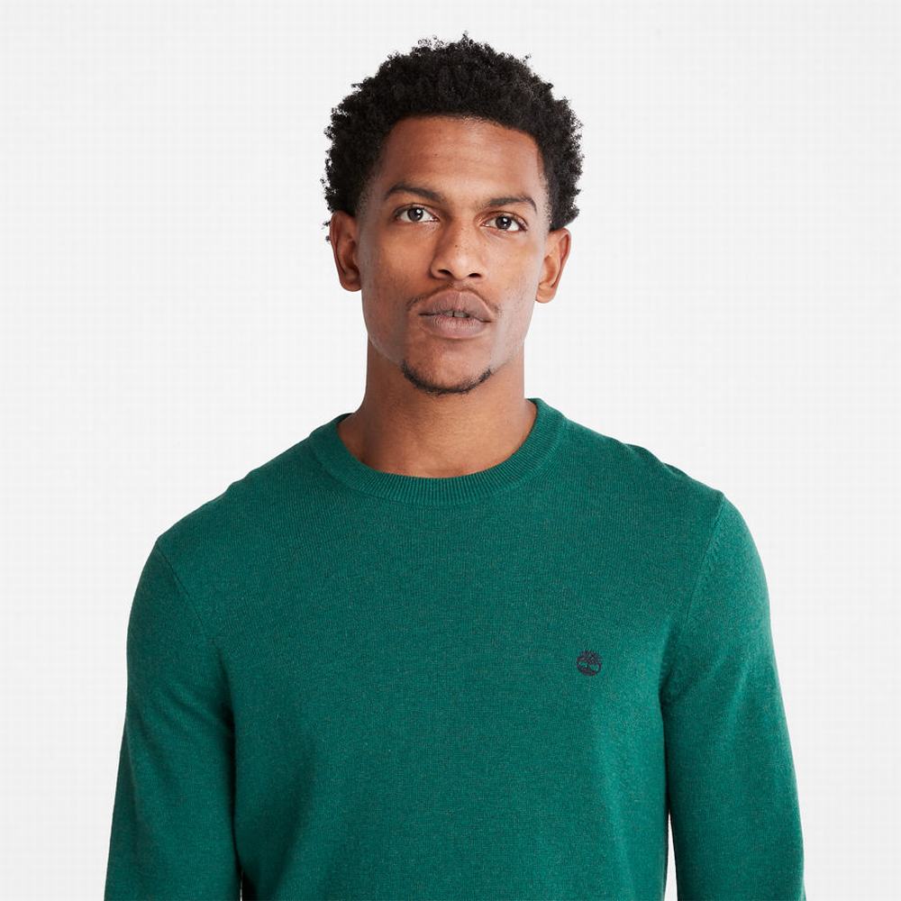 Timberland Knox River Crewneck Süveter Erkek Yeşil | TR-3795H