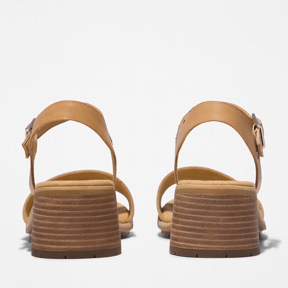Timberland Laguna Shore Sandalet Kadın Bej Rengi | TR-1349B
